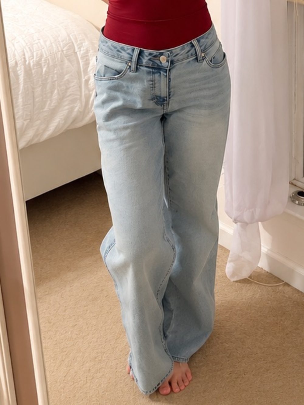 Vanilla Star Light Blue Straight Leg